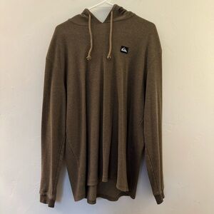 Quiksilver Brown Hooded Sweater